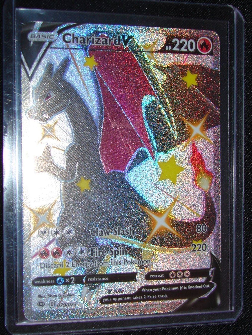 Pokémon Carte collezionabili: Charizard V - Shiny Ultra Rare Mint   /6 – Nuovo (secondo la descrizione) da Rümlang venduto da coh_87ww 1