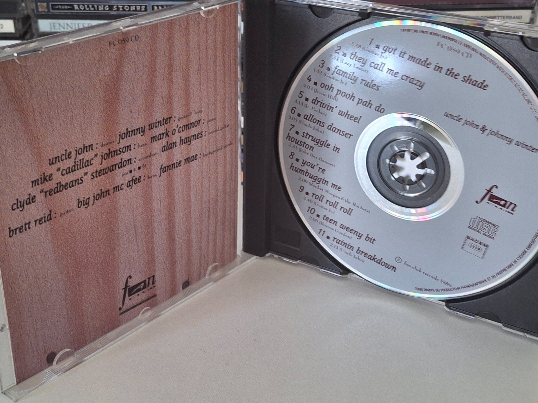 CD: CD Uncle John Turner & Johnny Winter - Same – Usato da Aarberg venduto da Jackup1 2