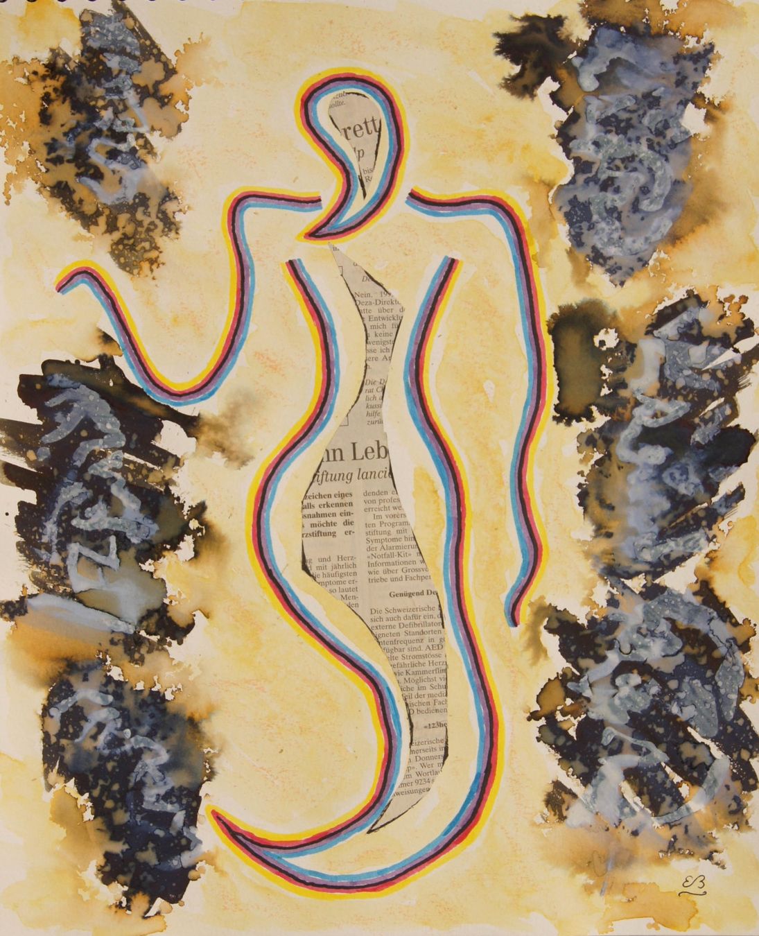 Dipinti: Surreale Collage: Rette Leben – Nuovo (secondo la descrizione) da Fribourg venduto da erw_68dx