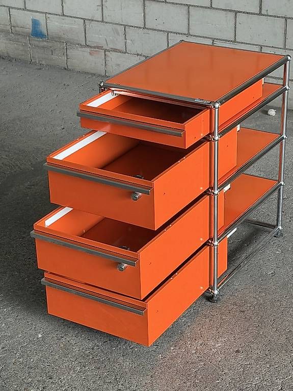 USM Korpus: USM Haller Korpus Orange – Gebraucht aus Dietikon von Kumar_Occasionen 9