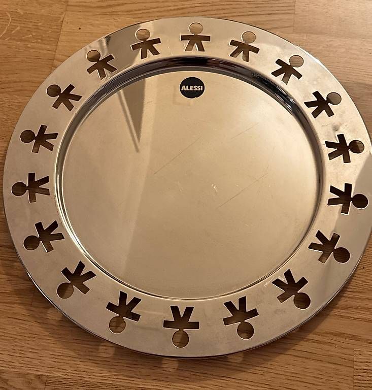 Alessi Servierplatten: Alessi Girotondo Design-Tablett – Gebraucht aus Zürich von Veretta