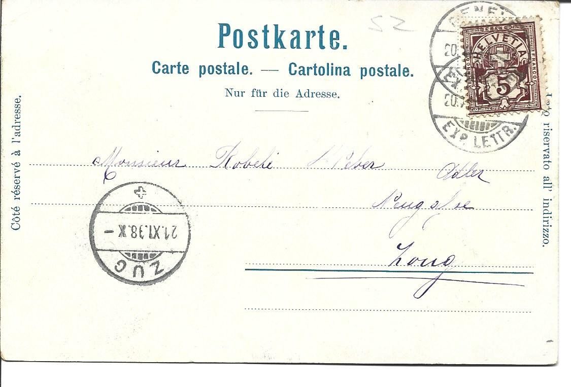 Cartoline postali: AK Berggesichter  Killinger – Usato da Appenzell venduto da mai25 1
