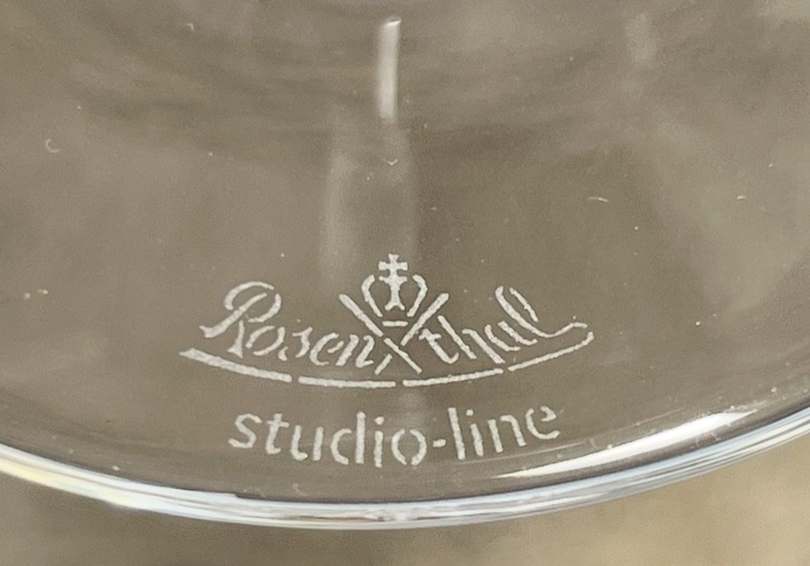 Rosenthal Bicchieri: 2 Verres à champagne Rosenthal Studio-Line Maître – Nuovo (secondo la descrizione) da Genève venduto da DELIRBEADS 1