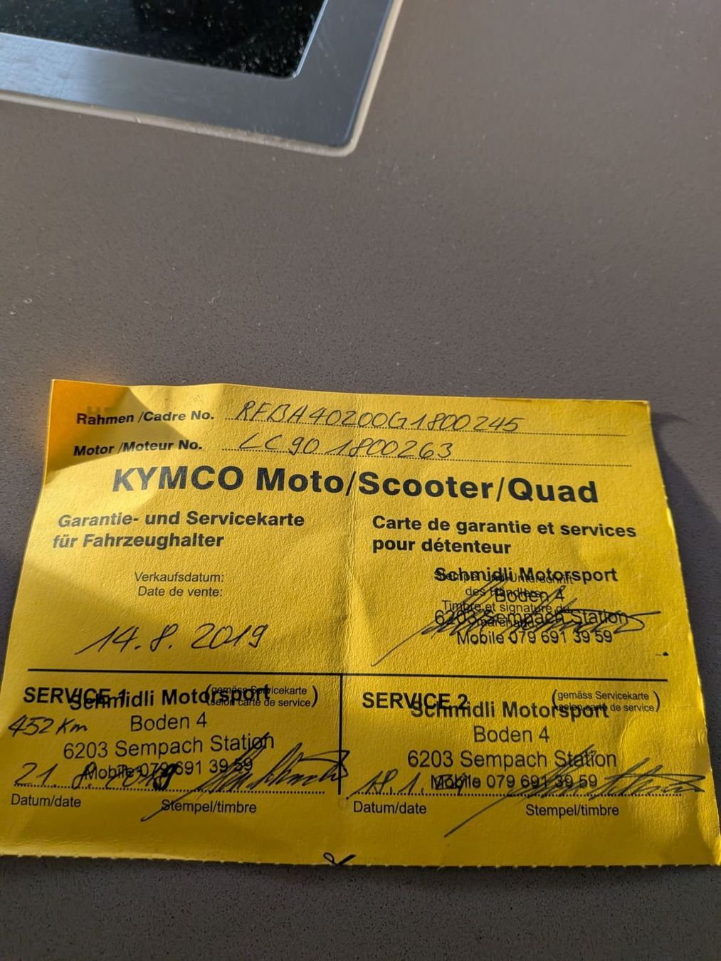 Kymco ATV / Quad: Kymco Maxxer 450 Quad – Usato da Hildisrieden venduto da schumsung 5