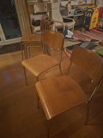 8 Stühle Eroninter Collection Holz Metall gebraucht
