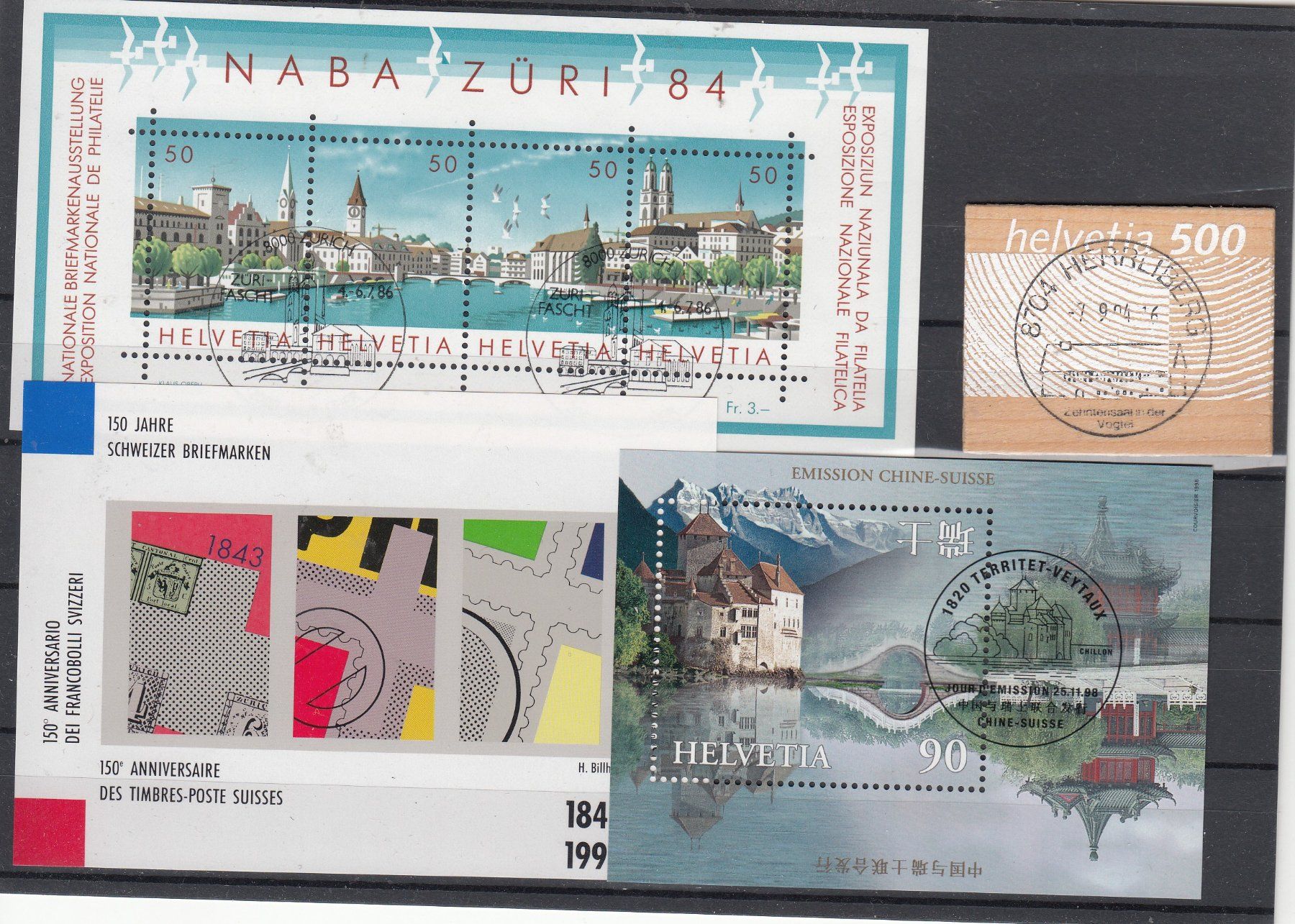Tous les timbres: Diverse Blöcke Und Marken Schweiz – D'occasion à Herrliberg par Lfrifda