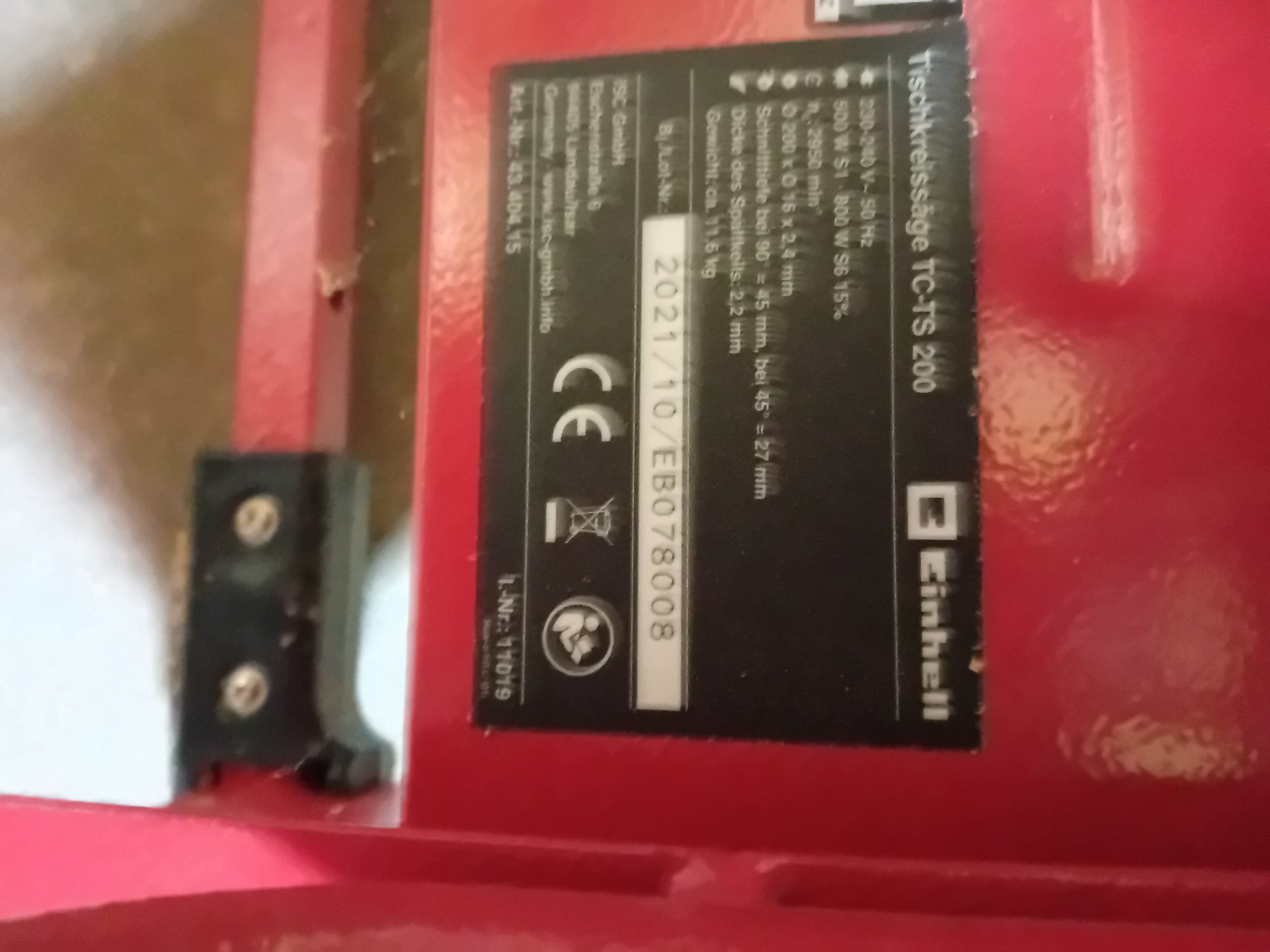 Seghe: Einhell Tischkreissäge RT-TS 1525 U – Usato da Worben venduto da Bertolt 3