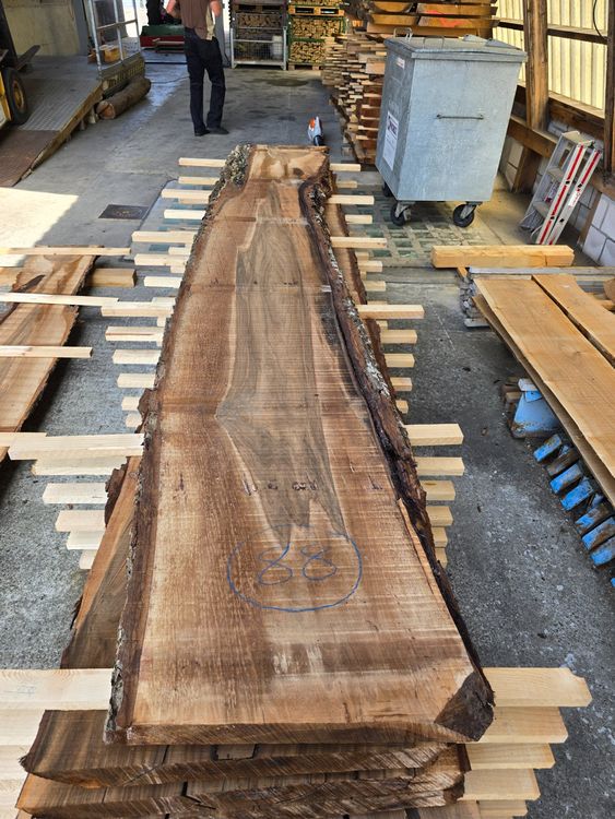 Articoli in legno: Nussbaumbrett Nr.88 (gut für Epoxidprojekt) – Nuovo (secondo la descrizione) da Lützelflüh-Goldb venduto da Waelchris 1