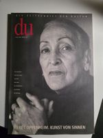 Kultur Zeitschrift DU - Meret Oppenheim - Feb. 2001