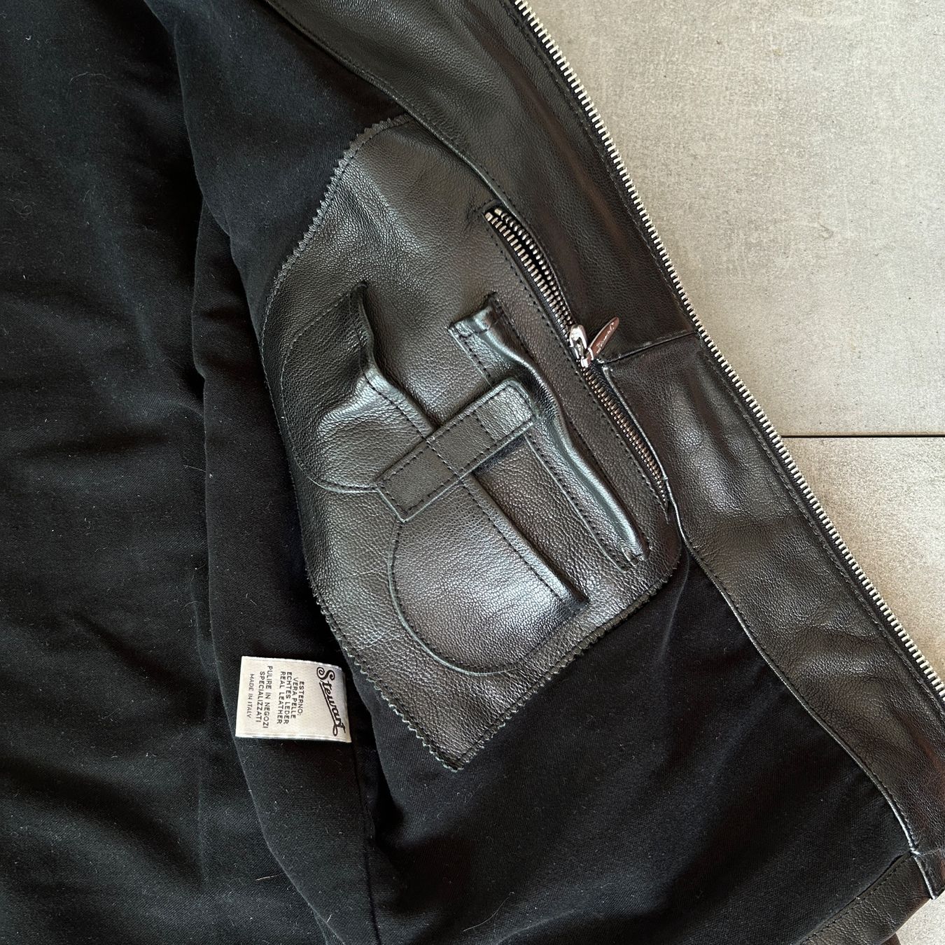 Vestes: 2000s Stewart Leather Jacket – D'occasion à Bern par shoprestoredvintage 3