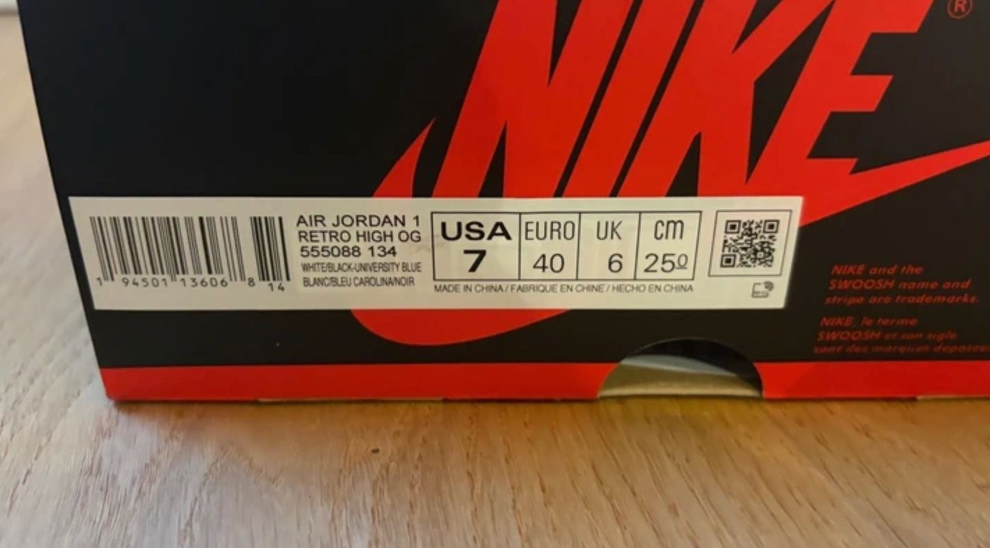 Jordan Herrenschuhe: Nike Air Jordan 1 – Neu (gemäss Beschreibung) aus Volketswil von las_yx59 1