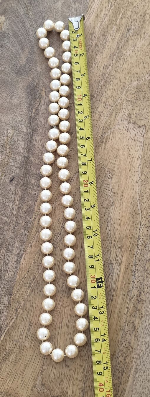 Catenine: Vintage Perlenkette cremefarben – Usato da Rheinsulz venduto da Gilea 4