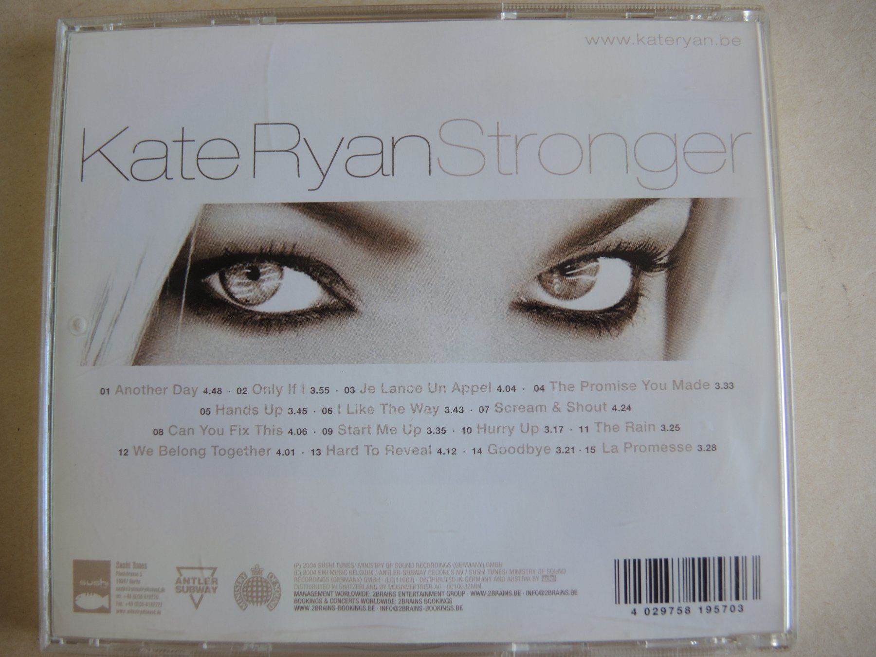 CD: Kate Ryan - Stronger  ( CD  2004) – Usato da Rorschach venduto da maeck8 2