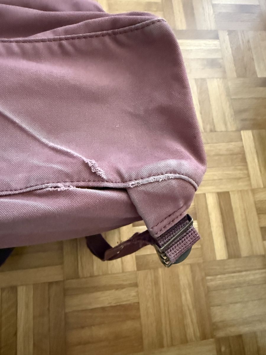 Fjällräven Zaini: Fjällräven Kanken mit Leder – Usato da Riehen venduto da Sandrita08 5