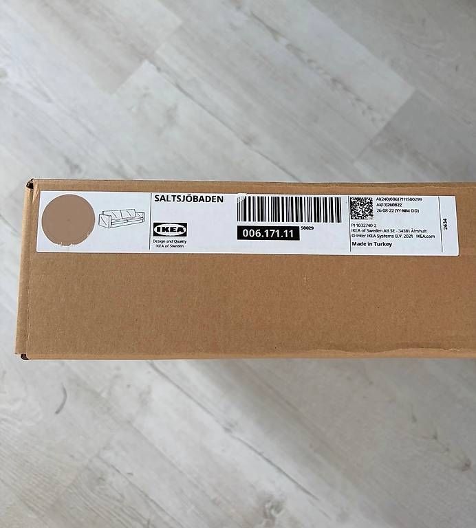 Divani: SALTSJÖBADEN Bezug 3er-Sofa, Gunnared beige – Nuovo e nell'imballaggio originale da Basel venduto da art_prk8 3