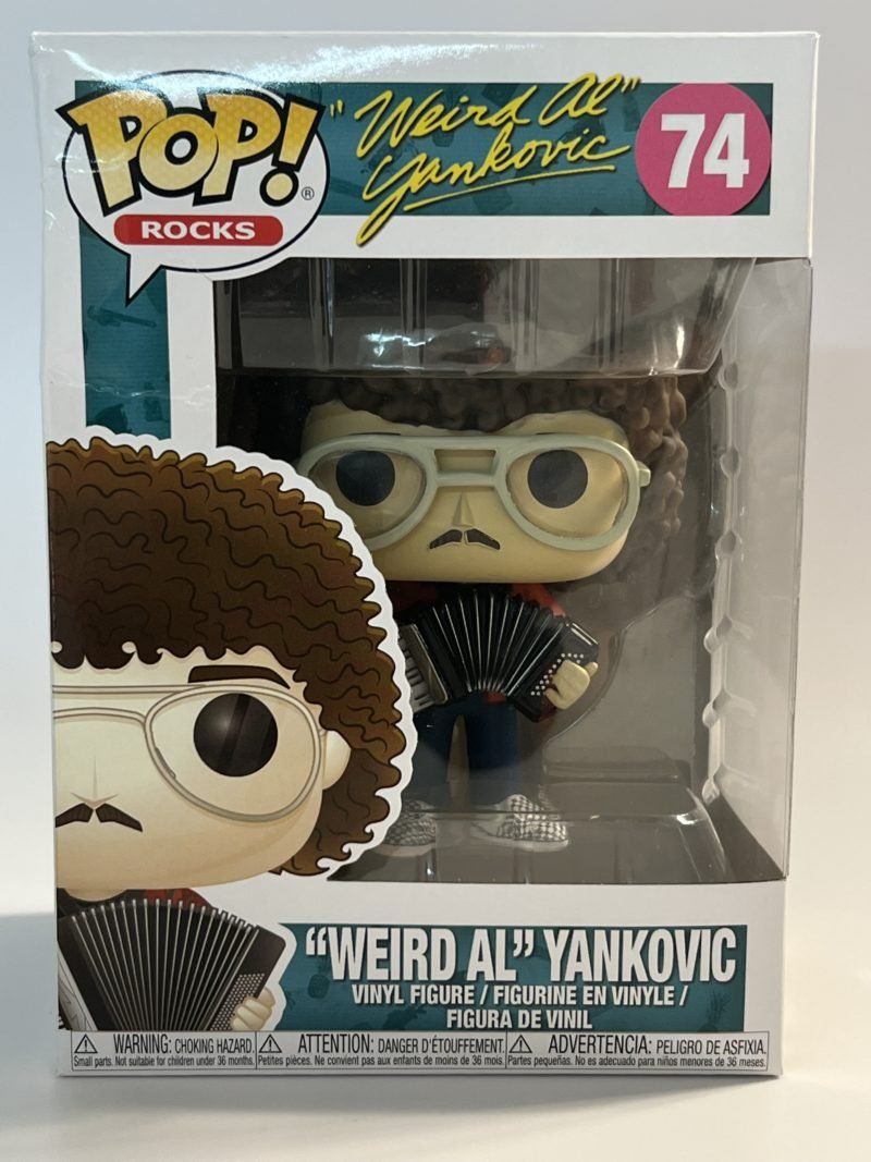 Funko Statuette: Funko POP! Rocks Weird Al Yankovic – Nuovo e nell'imballaggio originale da Le Mouret venduto da perfectbijou