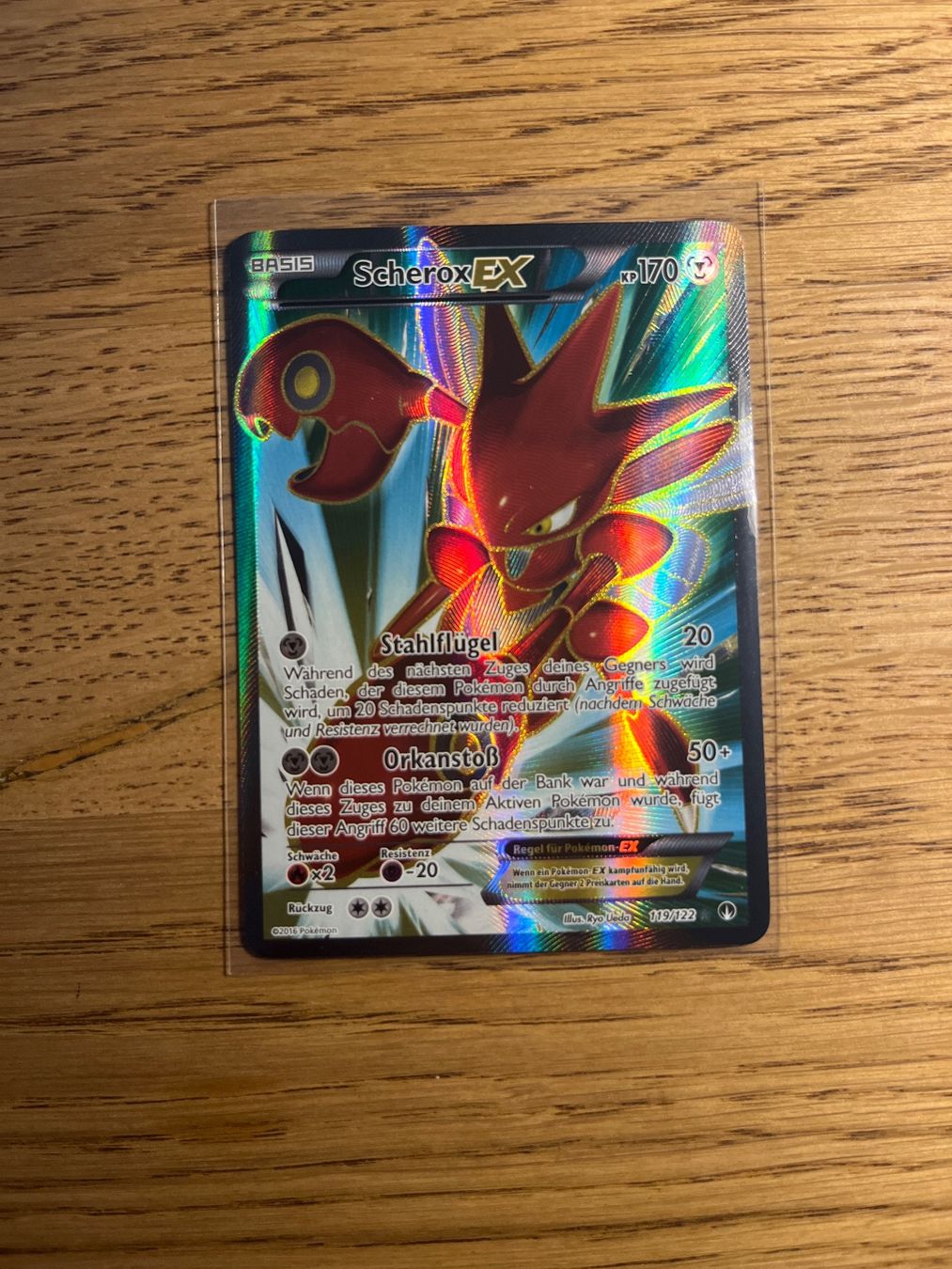 Pokémon Sammelbilder & Trading cards: Scherox Ex 119/122, deutsch – Neu (gemäss Beschreibung) aus Kaisten von JKsPokedeals 2