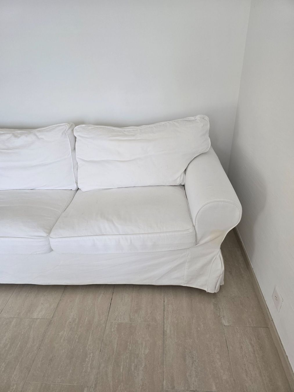 Ikea Sofas: Bettsofa Ektorp weiss – D'occasion à Matzingen par Lilo1407 1