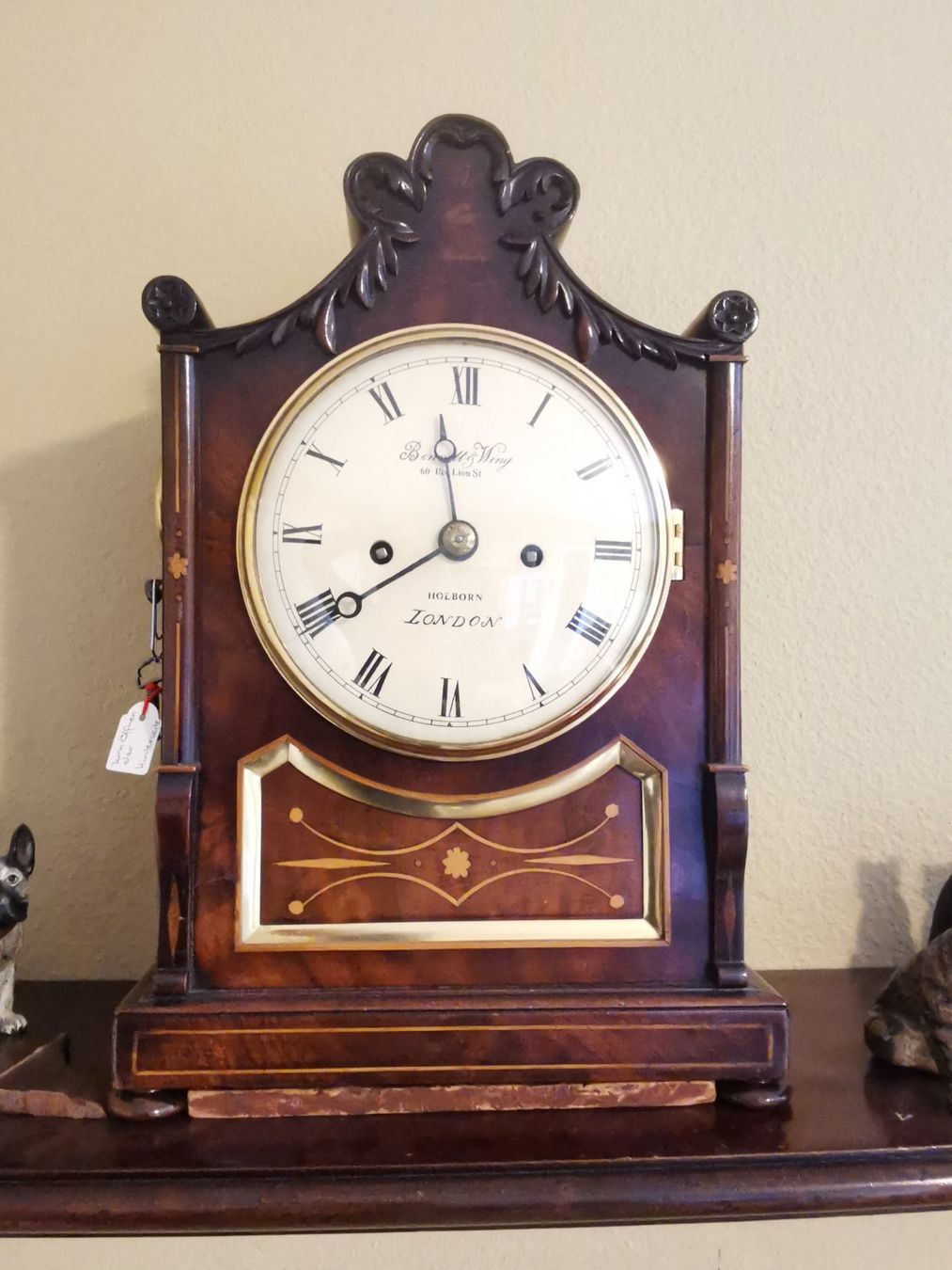 Montres: Regency-Stockuhr (Bracket Clock Bennet&Wing 830) – D'occasion à Dübendorf par aschiduebendorf