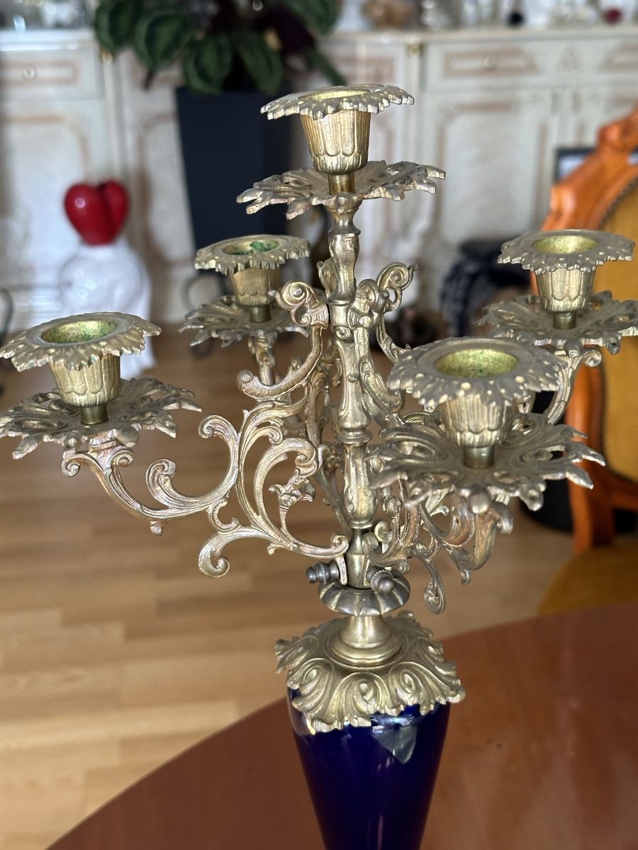 Portacandele: Kerzenständer mit fantastischen Optik – Nuovo (secondo la descrizione) da Basel venduto da Ivana_4 2