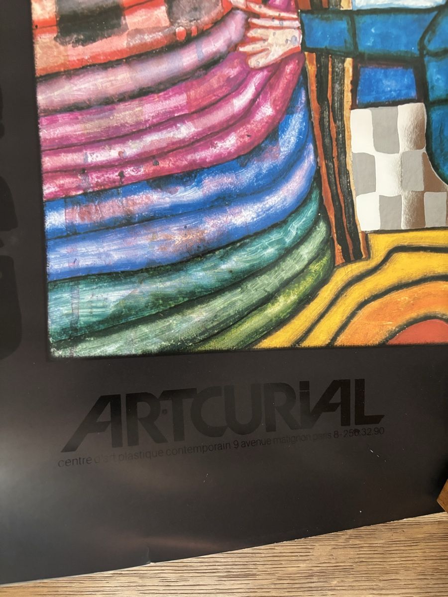 Foto & Immagini: Hundertwasser Poster  – Usato da Würenlos venduto da Ashley24 1
