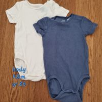 Body H&M kurzarm Grösse 86 2er Set