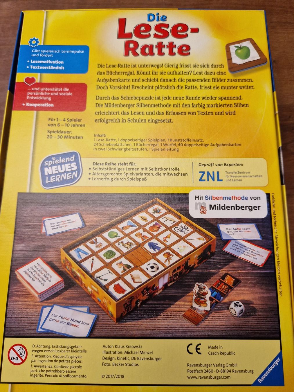 Ravensburger Giochi: Spiel / Lernspiel Leseratte – Usato da Giswil venduto da movo08 1