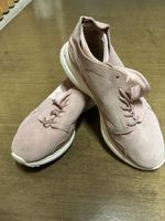 Le Coq Sportif Sneaker rosa Wildleder Grösse 37 