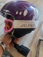 Casque Ski Alpina Taille 51-55 avec lunettes Alpina