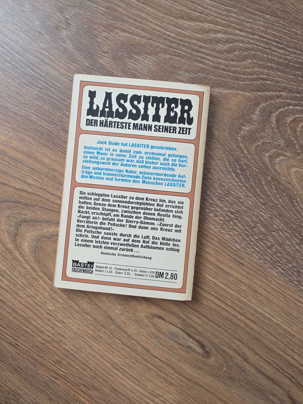 Libri: Western "Lassiters Grosser Totentanz" von Jack Slade – Usato da Nebikon venduto da Japostyle_2 2