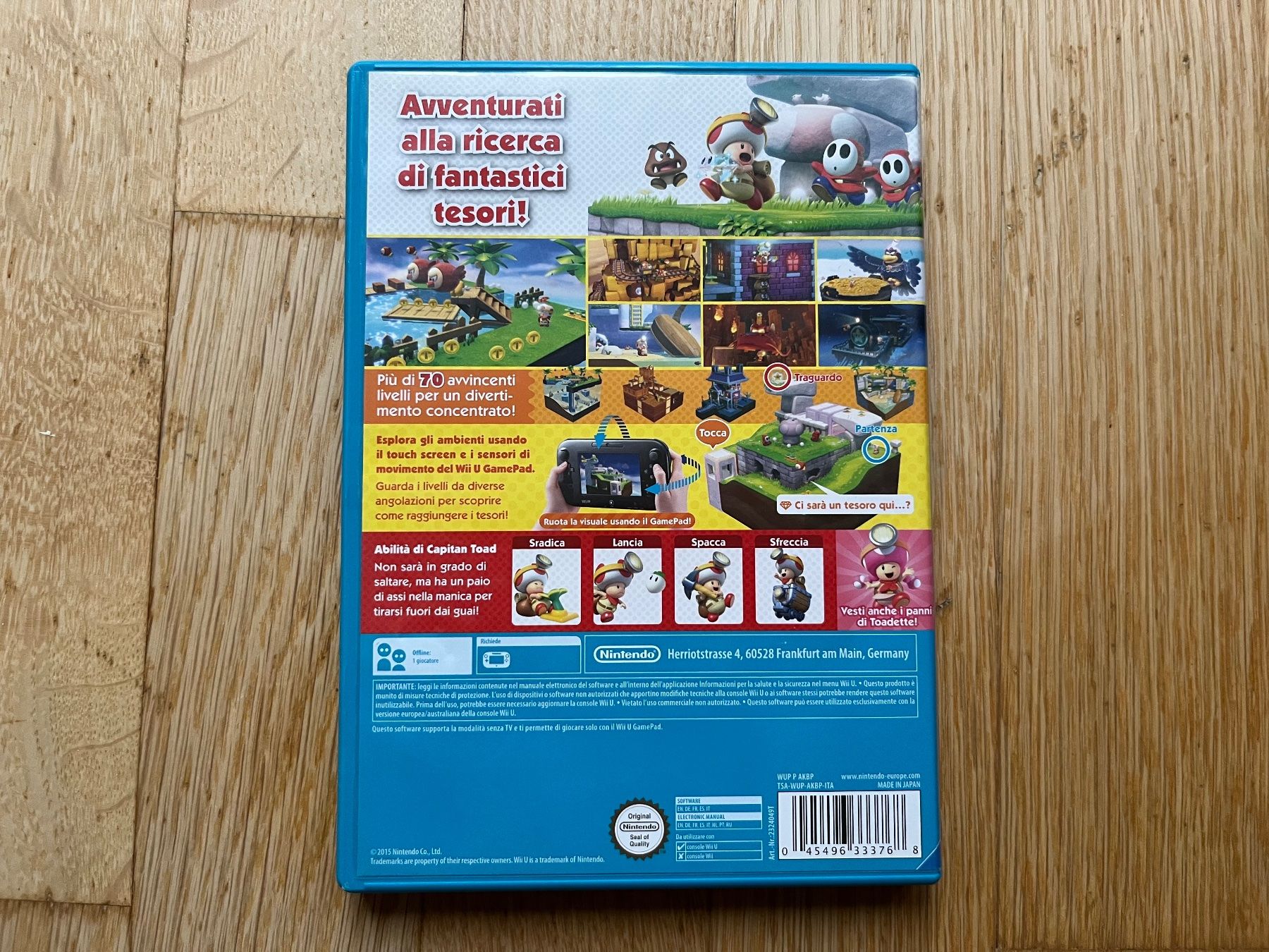 Nintendo Giochi: Captain Toad Treasure Tracker – Wii U – Usato da Basel venduto da Laserjay 1