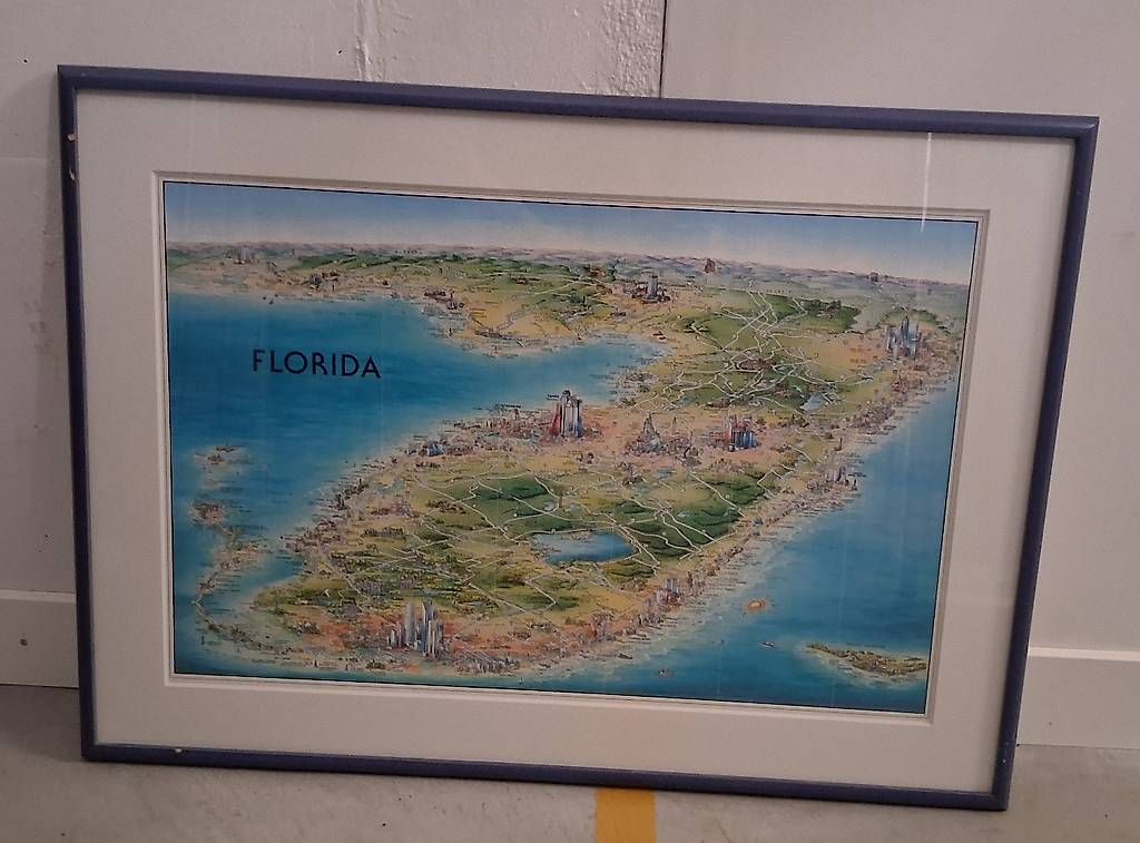 Foto & Immagini: 2 schöne 3D Karten USA & Florida – Usato da Chur venduto da Ceco_Cieco