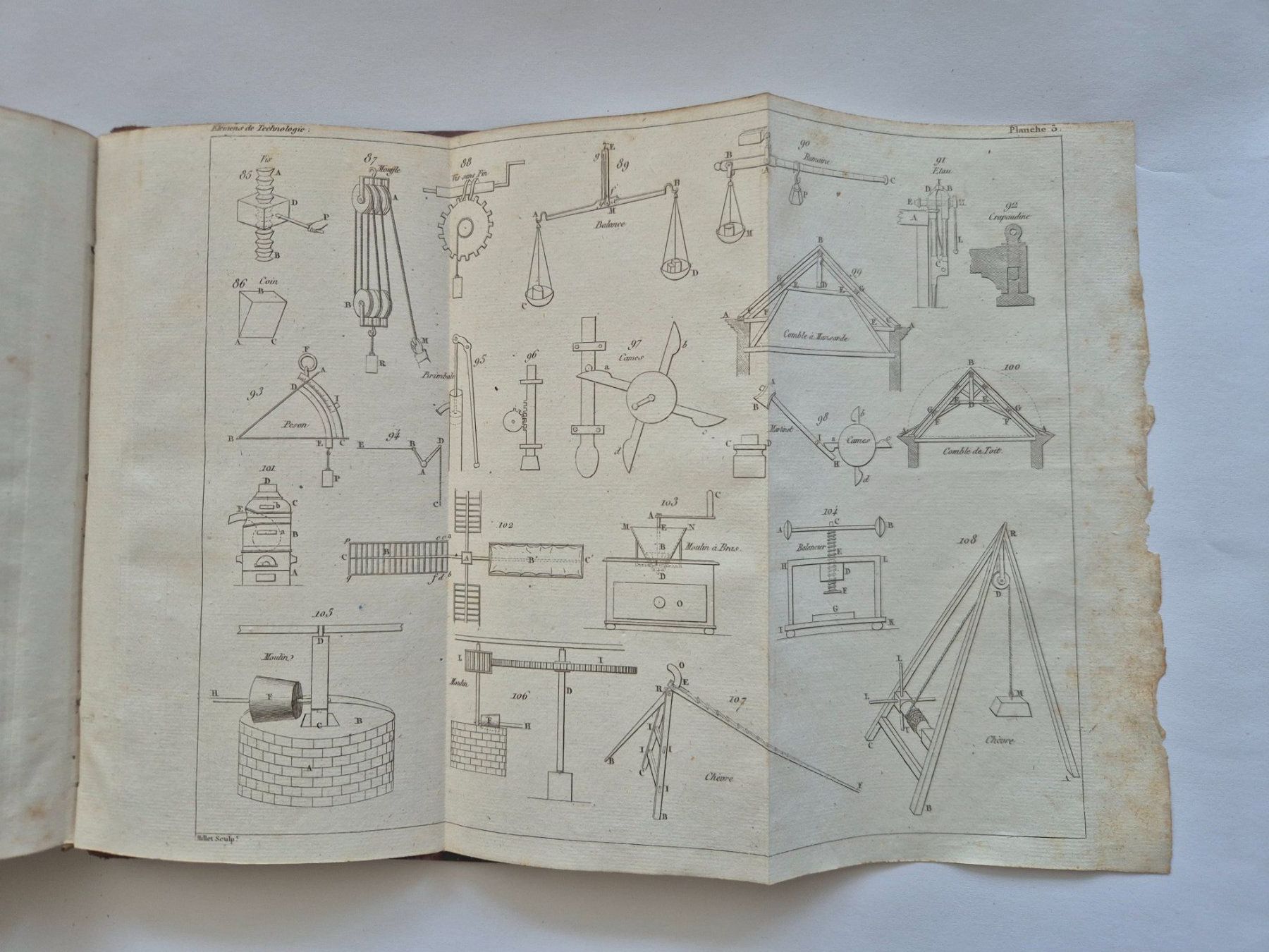 Libri: Eléments de Technologie Buch 1835 Louis Colas gebraucht – Usato da Langendorf venduto da zvonu161 7