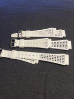 3x Uhrenarmband in Weiss,Neu