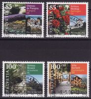 Pro Patria Satz SBK-Nr. 292-295 (Historische Gärten 2006)