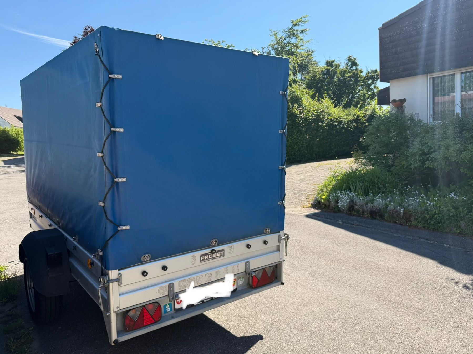 Böckmann Rimorchi: Anhänger mit  Blache – Usato da Ins venduto da Madhoc 1