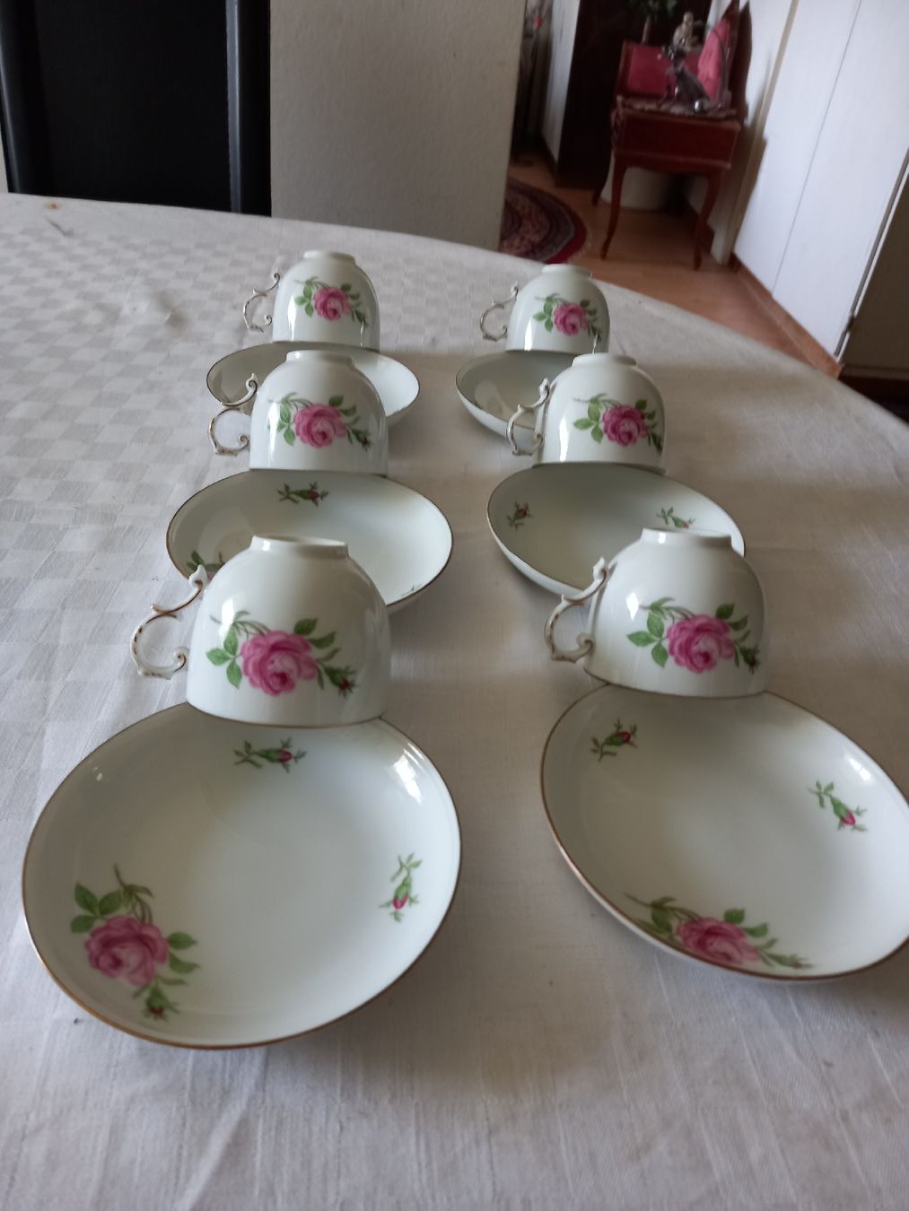 Fürstenberg Tazze: 6er Handgemalt Frustenberg Caffetassen – Usato da Bern venduto da Imamrashed 1