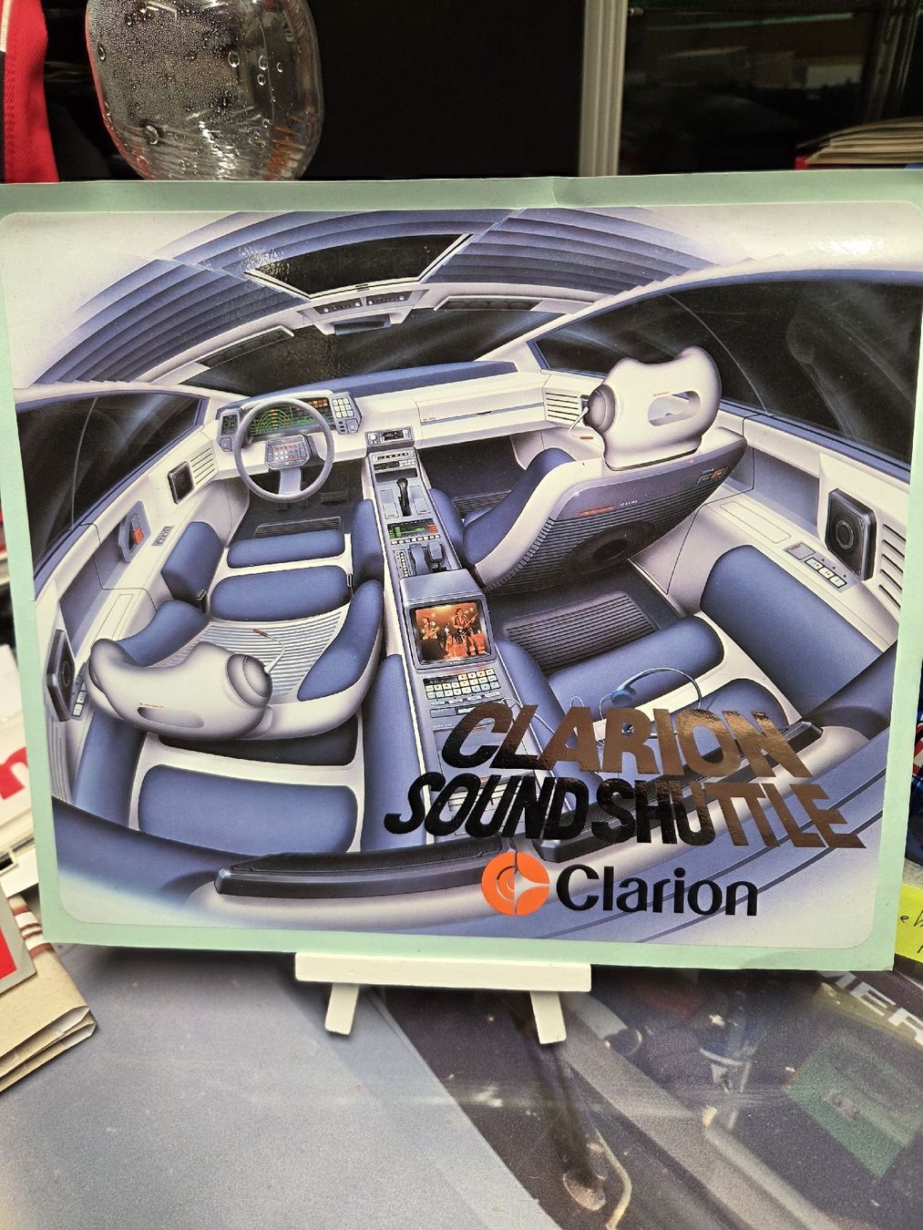 Sticker: Aufkleber Clarion Soundshuttle  – Usato da Wetzikon ZH venduto da AmacherM