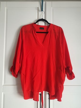 Blouse Ermanno Scervino Red Size 38 Italian