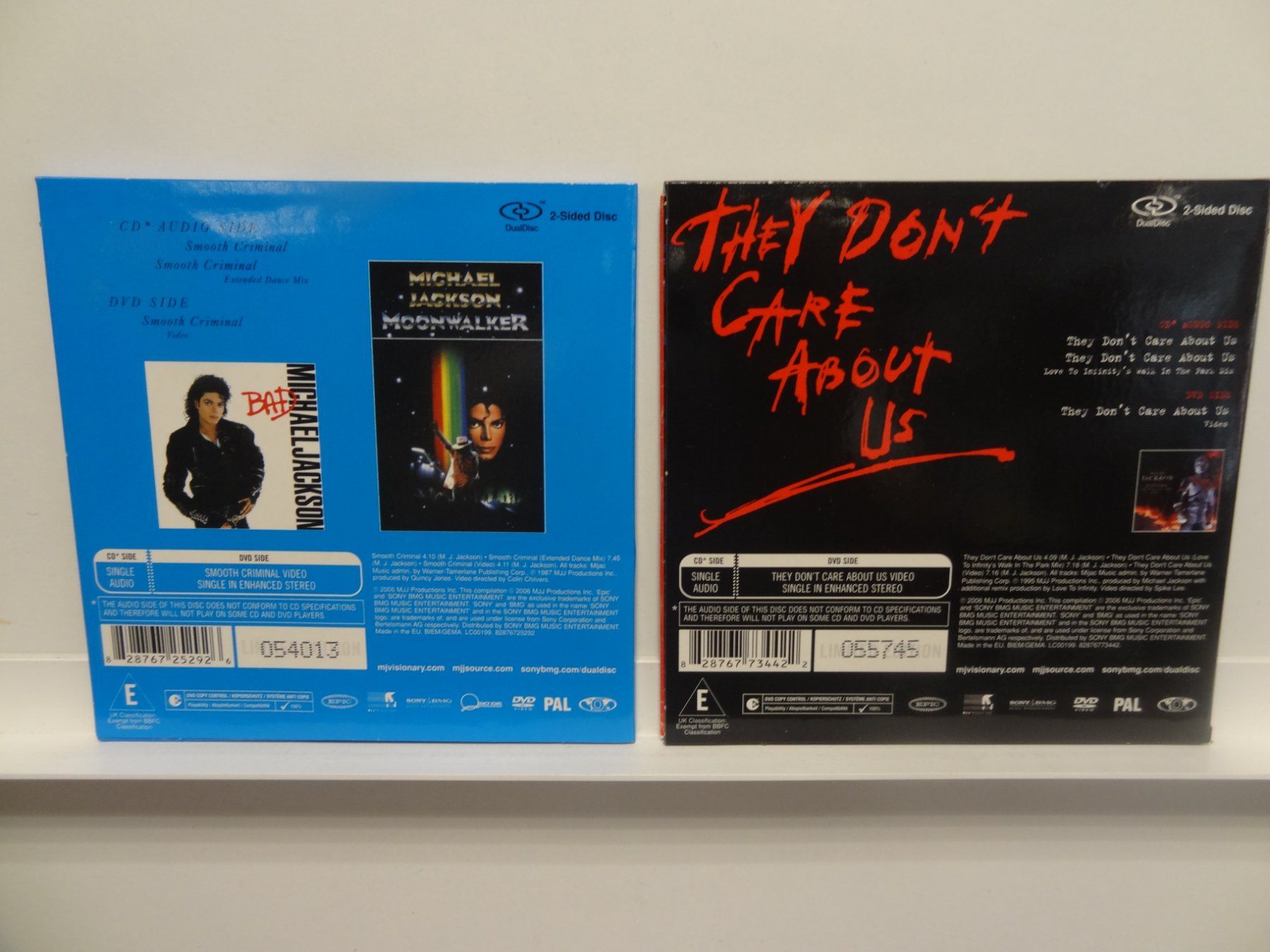 CDs: Michael Jackson Singles Smooth Criminal/They Don't ... – Gebraucht aus luzern von musicandart 1