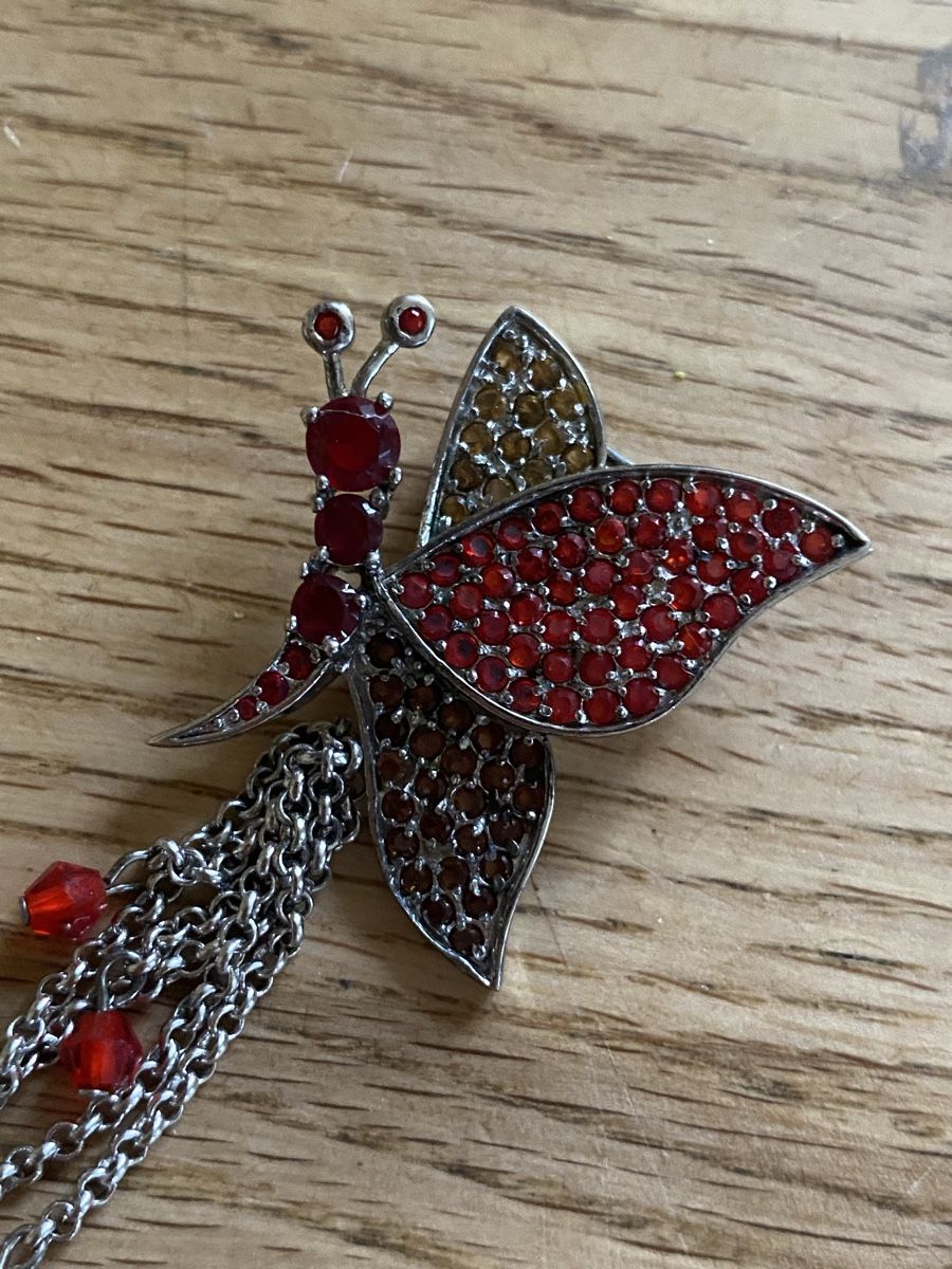 Spille & Fermagli: Schmetterling Brosche Silber – Usato da Flawil venduto da Naphtali