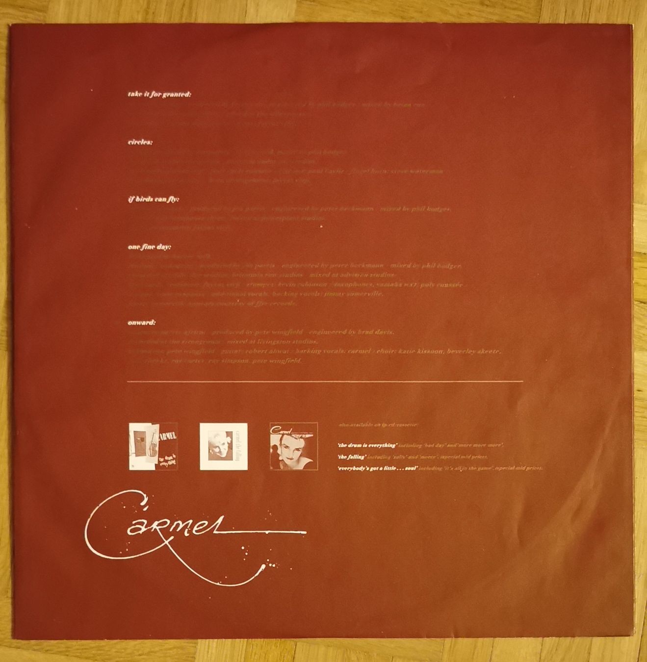 Dischi in vinile: Carmel "Set me free" LP Vinyl Schallplatte – Usato da Hochfelden venduto da Stburri0 3