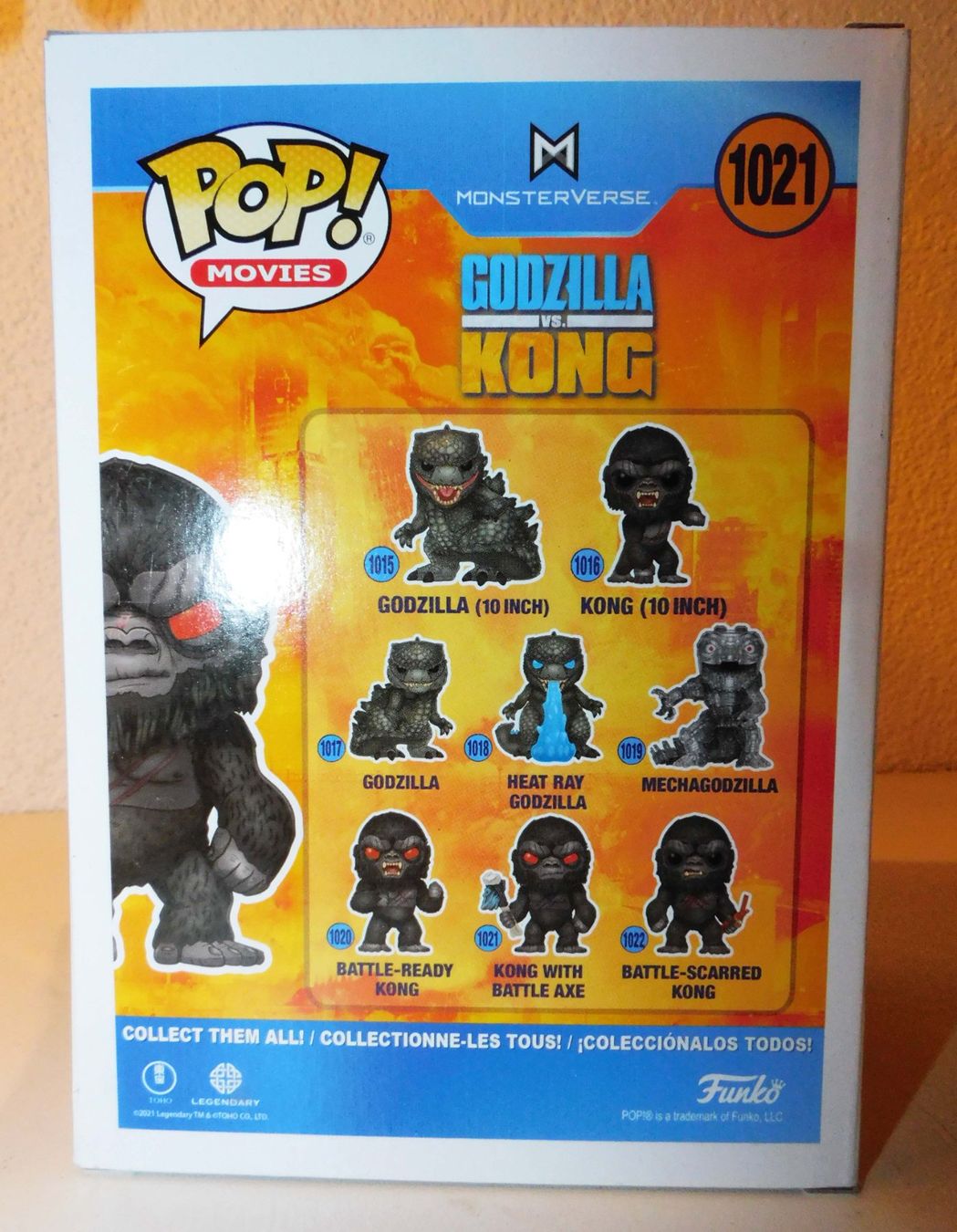 Funko Statuette: Funko Pop Godzilla Kong - 1021  Sammelfigur – Usato da Sursee venduto da 76 5
