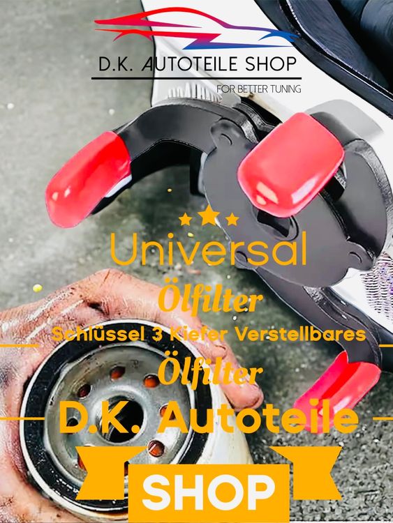 Universal Ölfilter Schlüssel 3 Kiefer Verstellbares Ölfilter