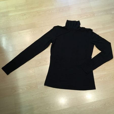 Max Mara Weekend Rollkragen Pulli MULTIF Viscose schwarz S