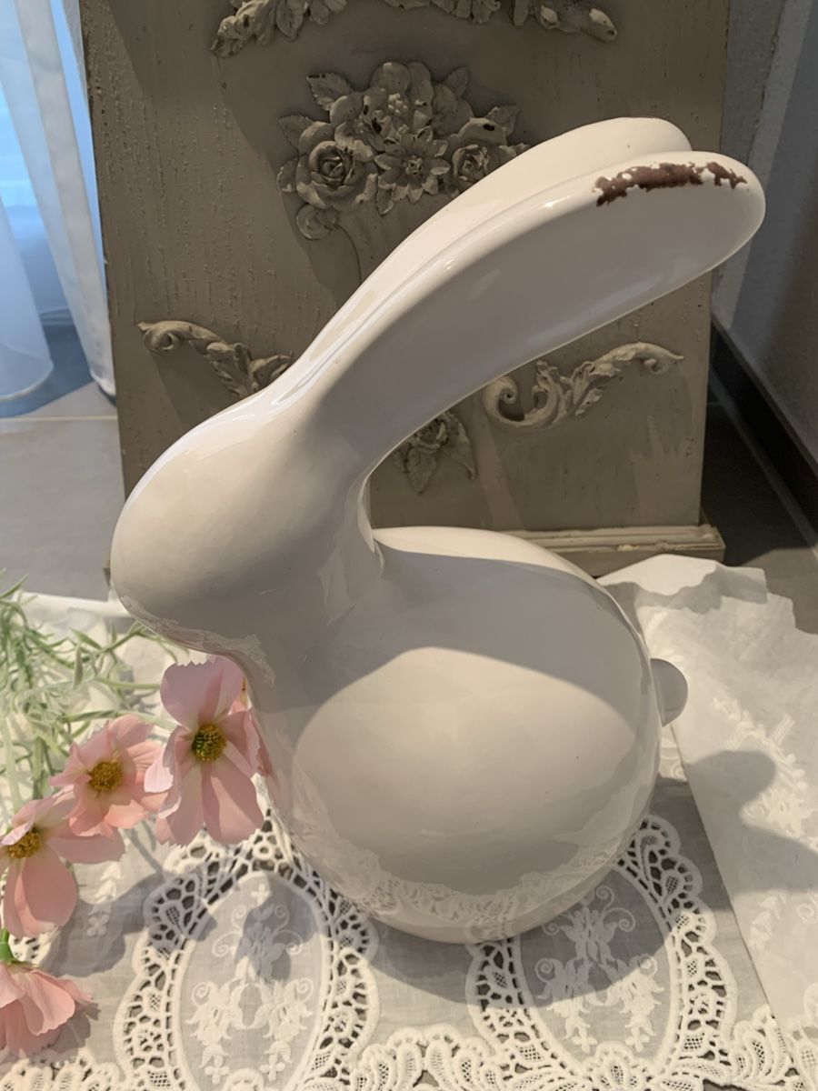 Statuette: Keramik Hase – Nuovo (secondo la descrizione) da Diepoldsau venduto da Luxusdeko 2