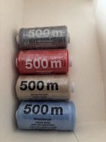 Lot de 4 bobines de fil à coudre 500m