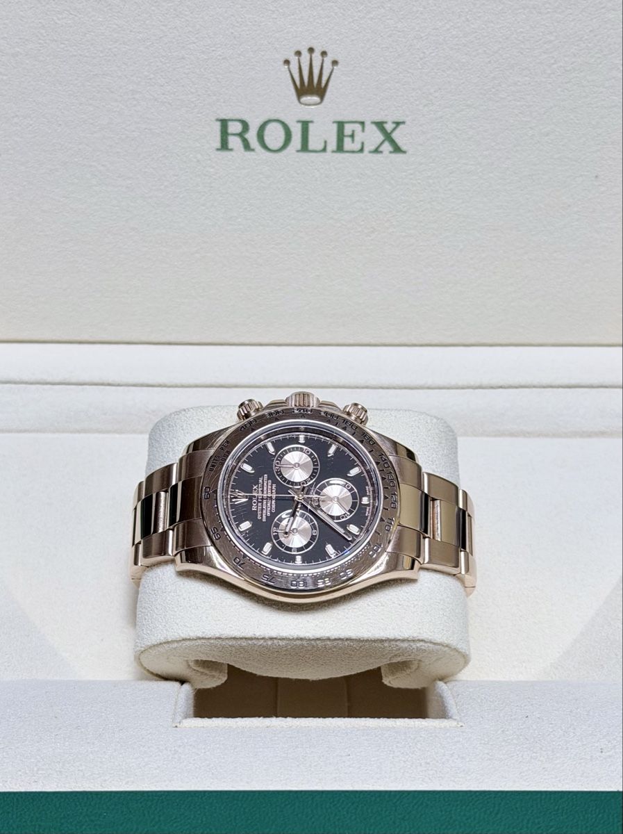 Rolex Orologi: Rolex Daytona 18K Rosegold – Usato da Zürich venduto da WATCHROOM 3