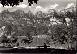 Alte Ansichtskarte Walensee Churfirsten, Top Zustand!