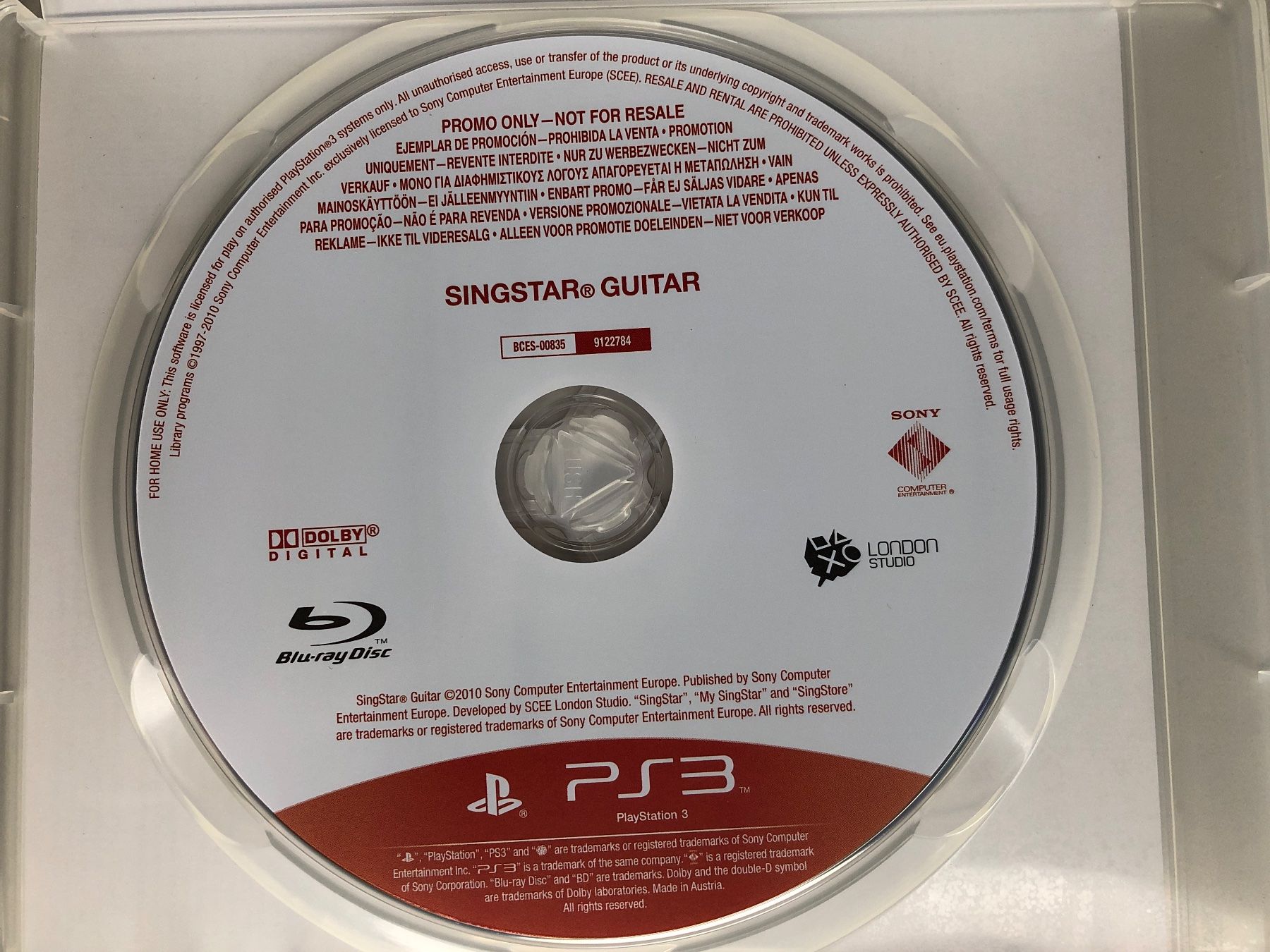 Sony Giochi: Singstar Guitar - PS3 – Usato da St.gallen venduto da taduz 2